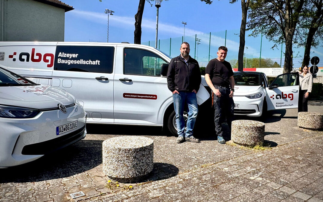 Leise, sauber und passend für kurze Wege: ABG setzt vollständig auf Elektromobilität