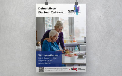 Auch im Alter gut zuhause – ein Thema der VdW-Kampagne